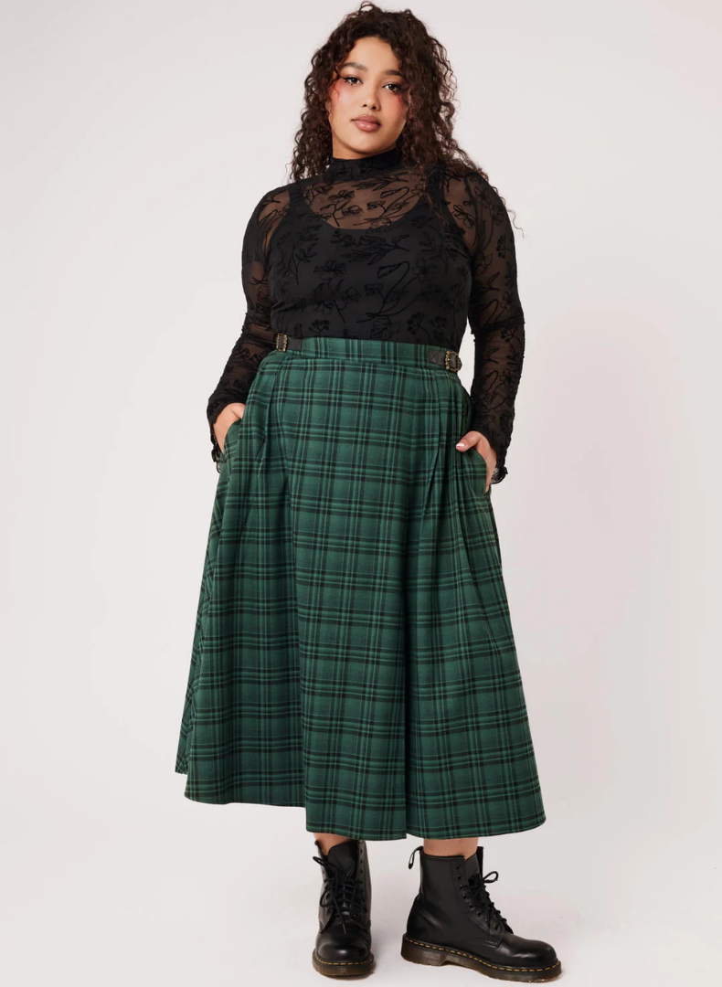 Eden Tartan Midi Pils