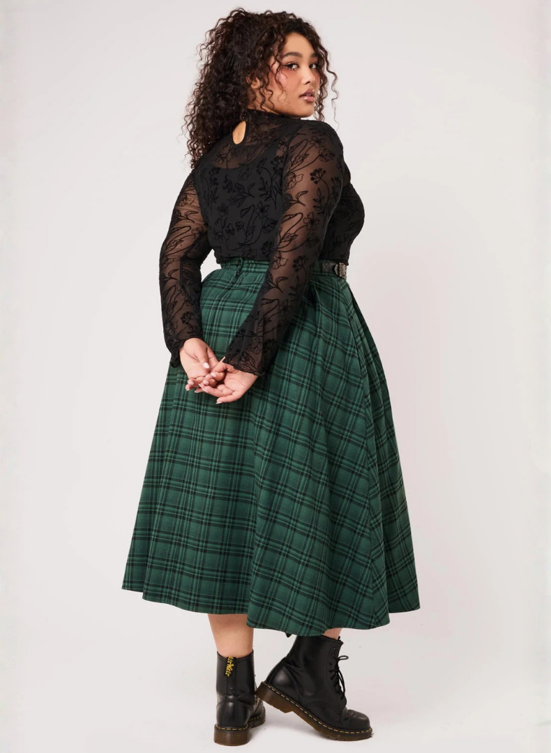 Eden Tartan Midi Pils
