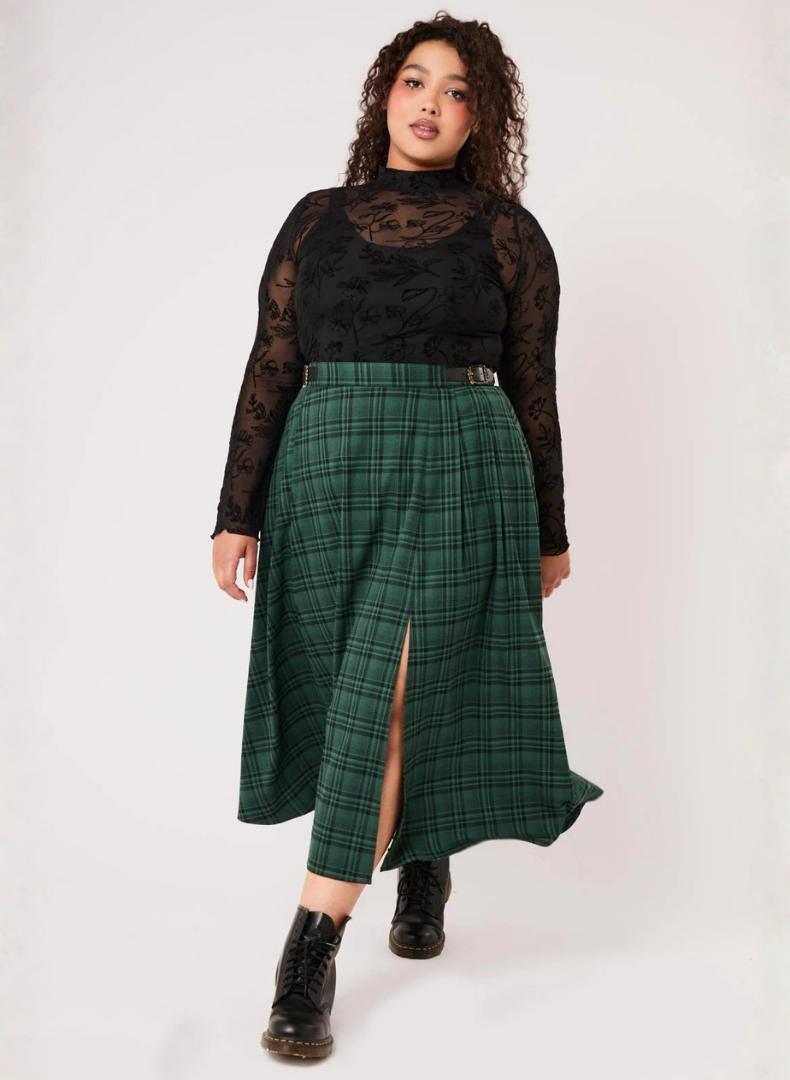 Eden Tartan Midi Pils