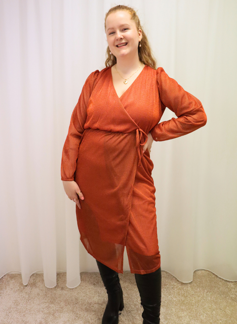 Liv Lurex Kjóll - 50% v.galla