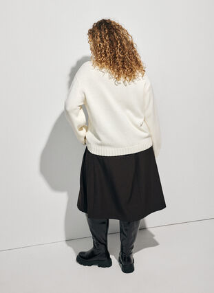 Emmi Cable Knit Peysa