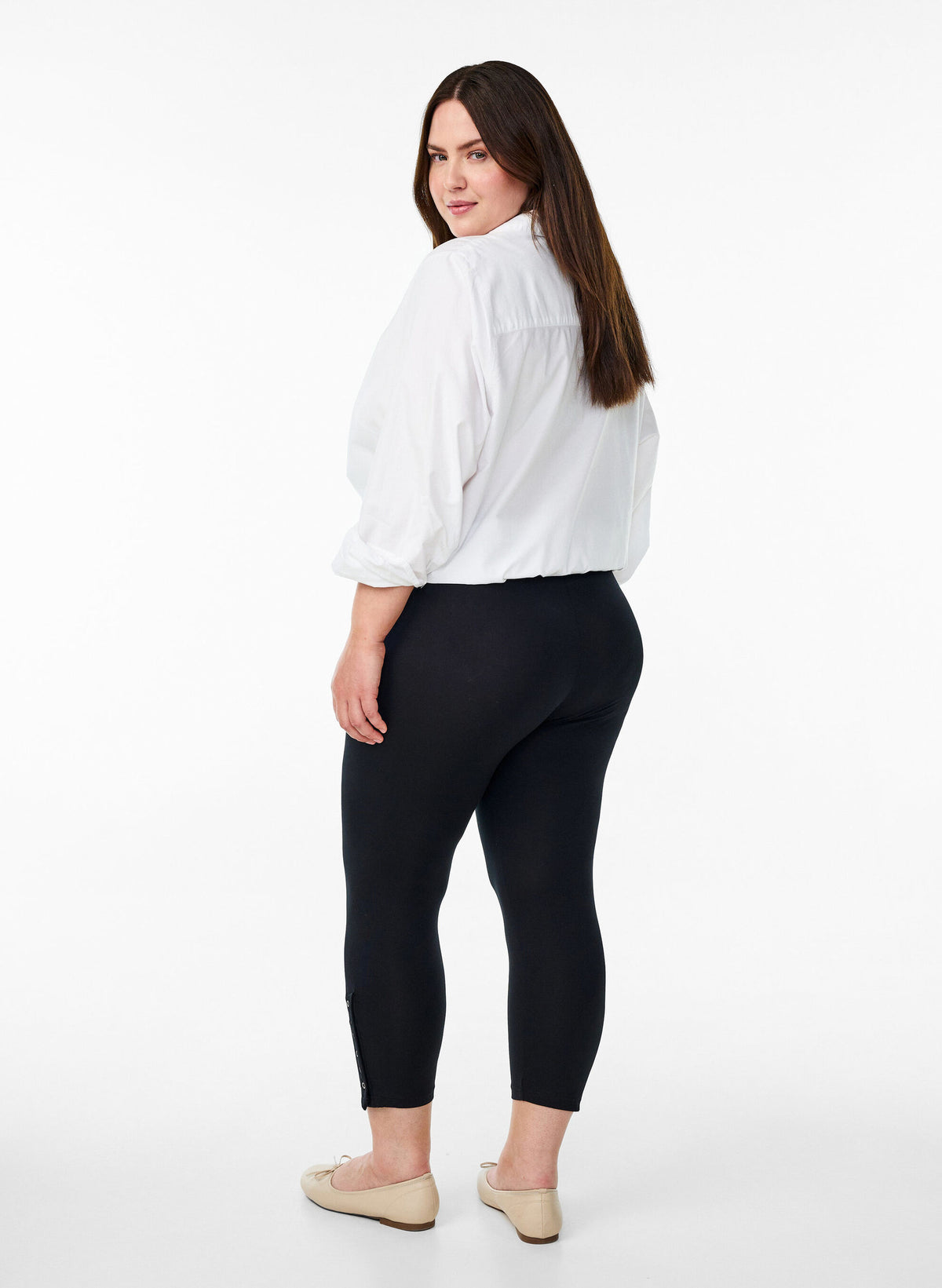 Button Kvartleggings