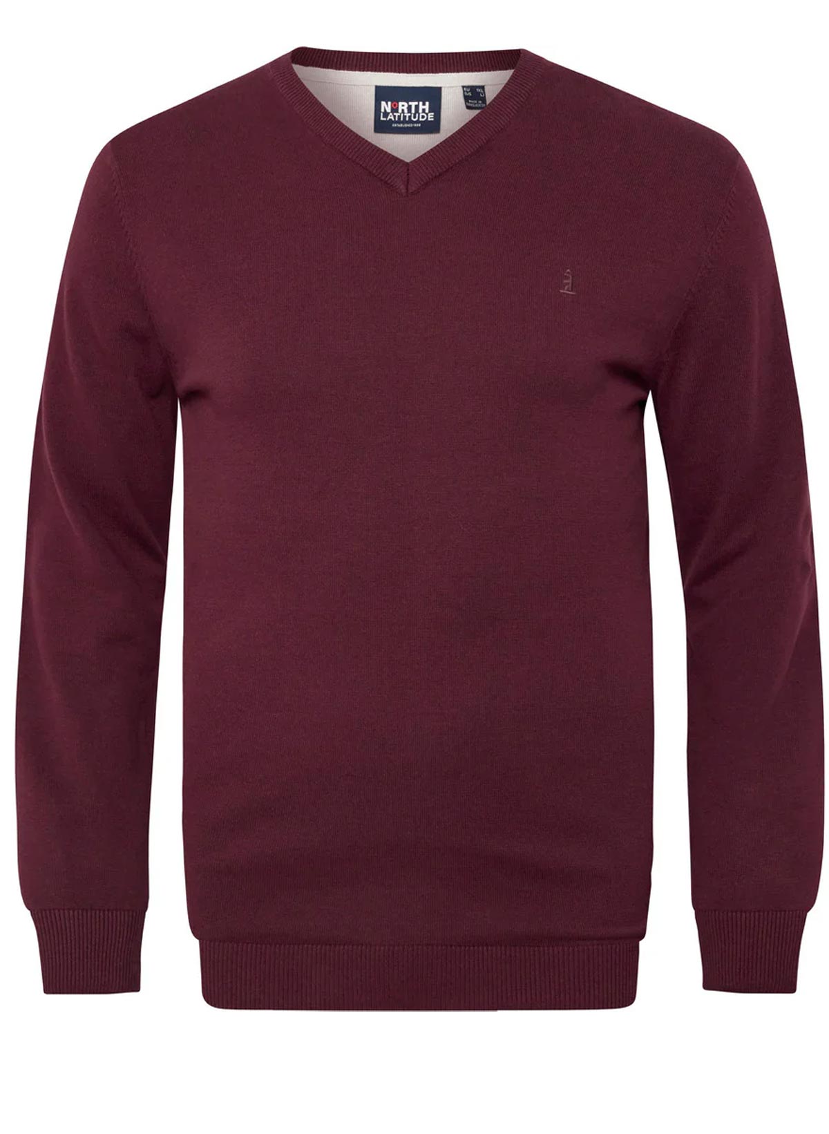 North Knit V-neck Peysa