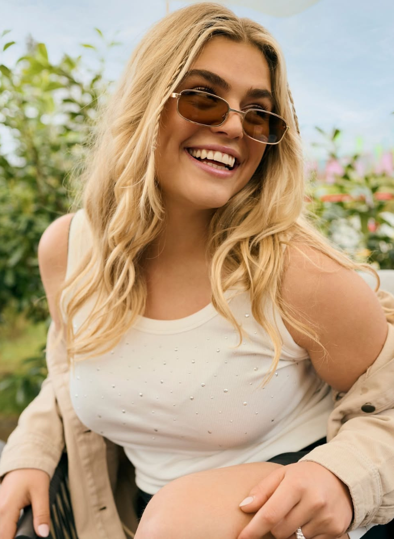 Carina Rhinestone Hlýrabolur