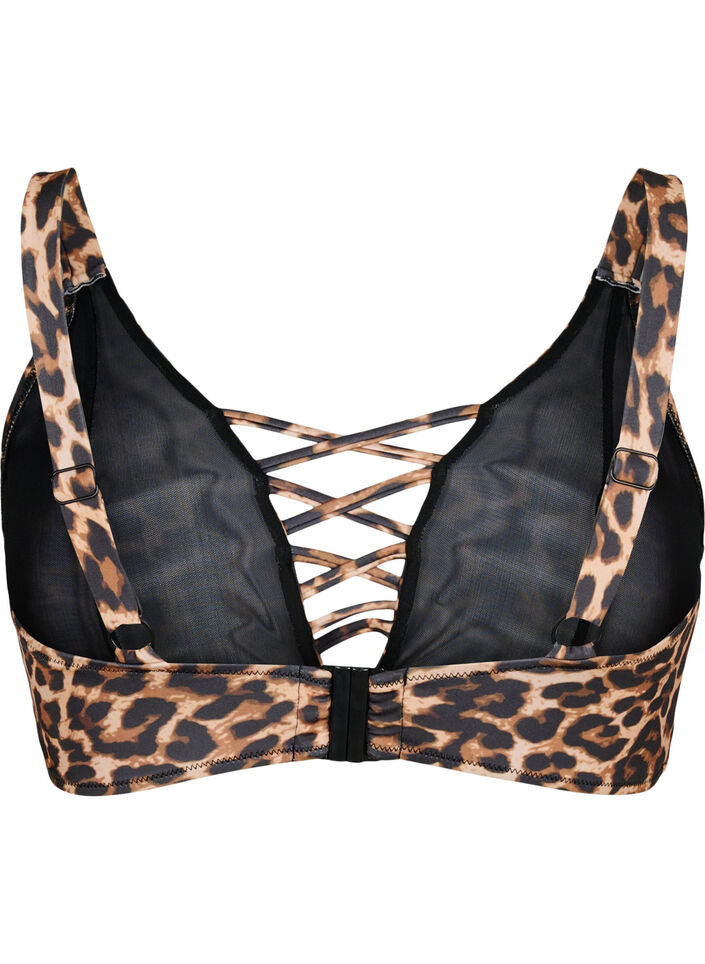 Tris Leopard Bikini Toppur