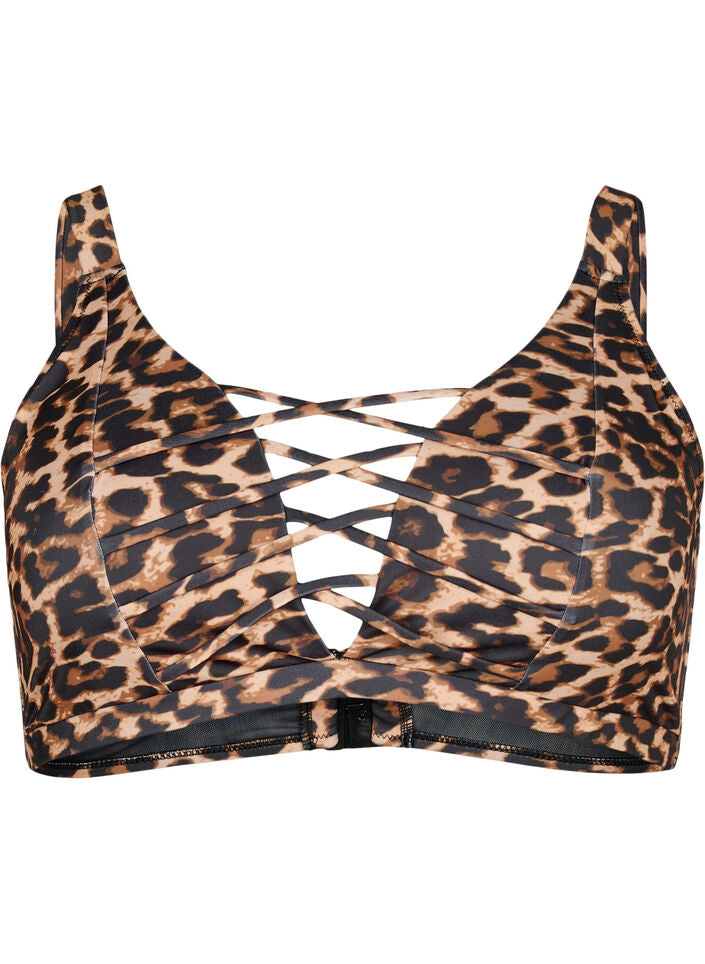 Tris Leopard Bikini Toppur