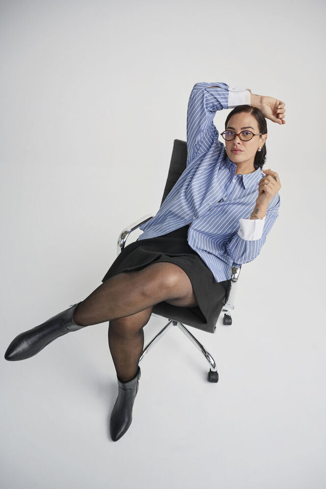 Blue White stripe Skyrta