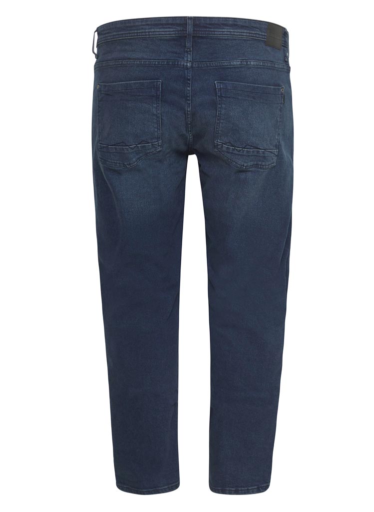 Twisted Dark Denim Gallabuxur