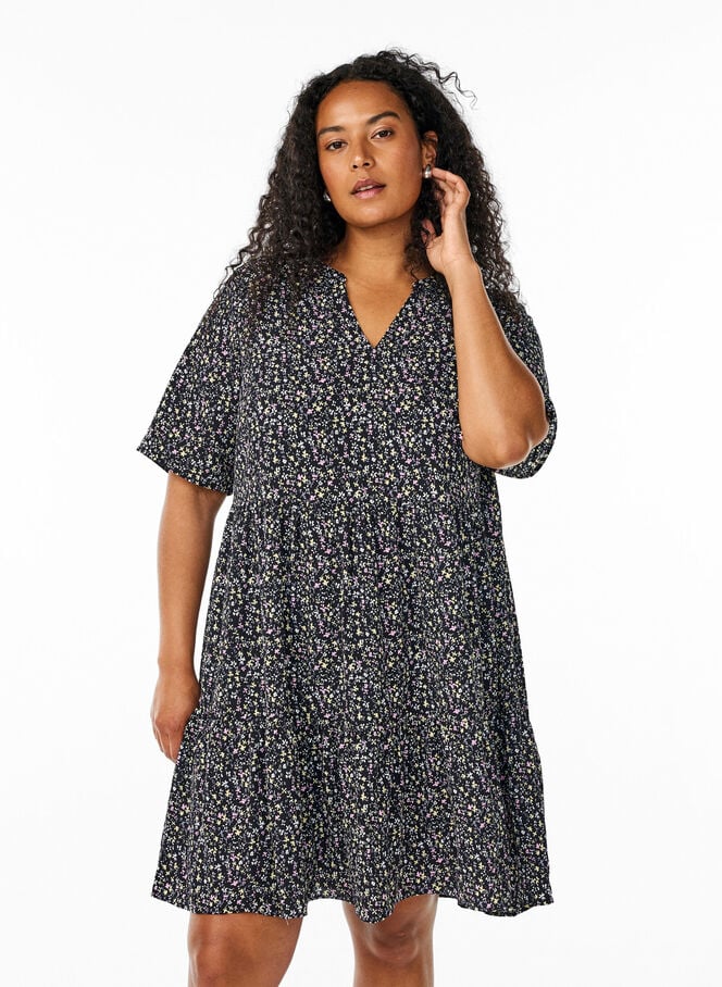 Anni Kjóll - Ditsy Flower