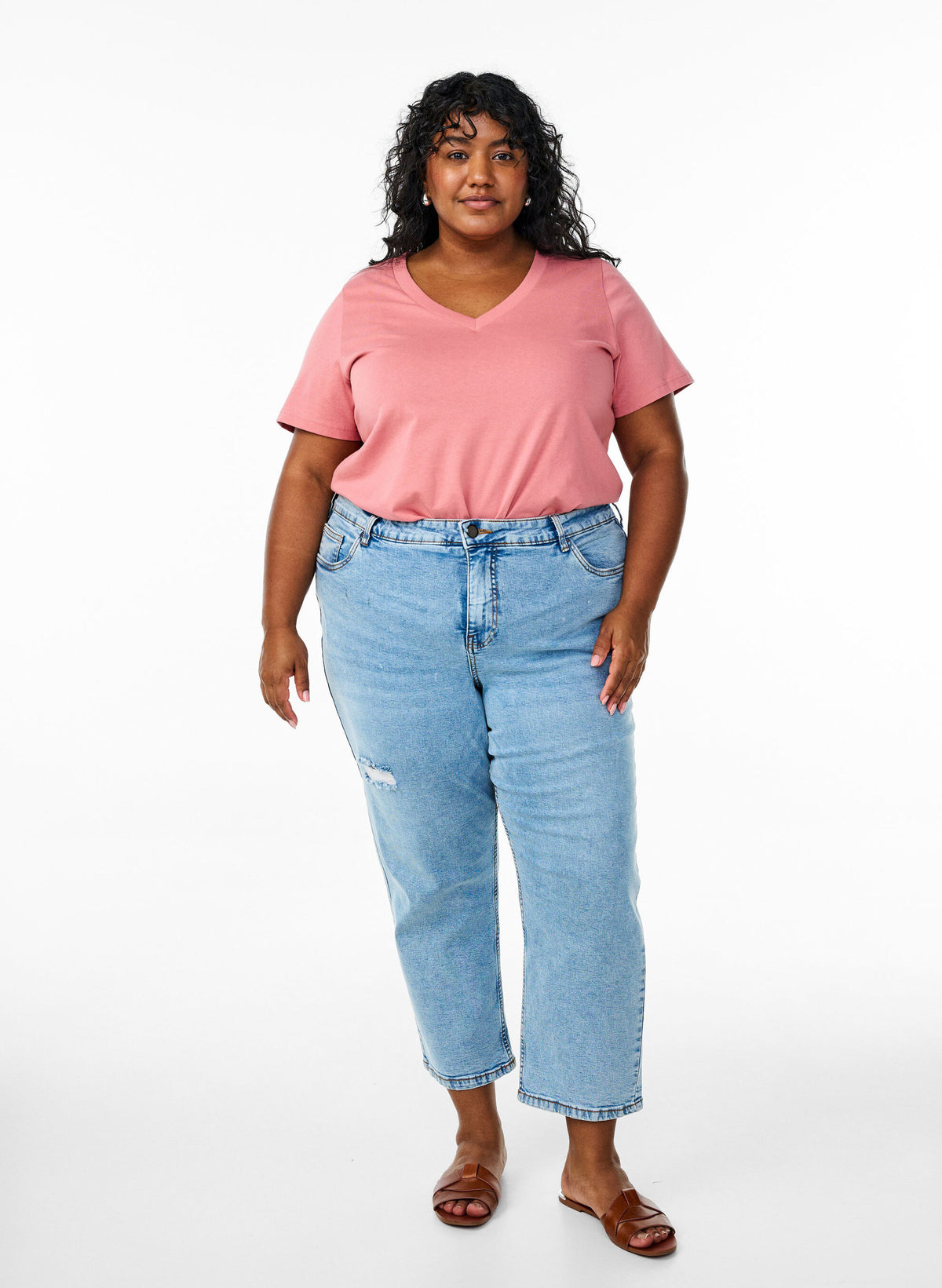 Charlin V-neck Bolur