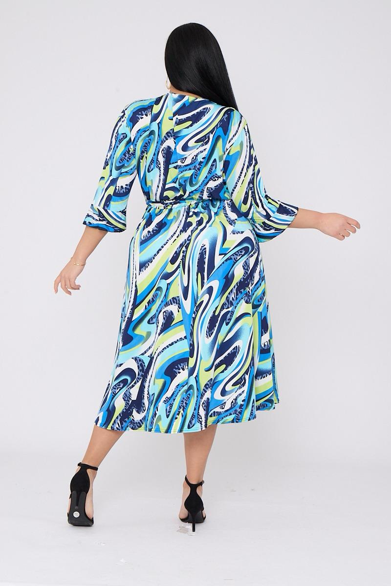 Swirl Pocketful Kjóll