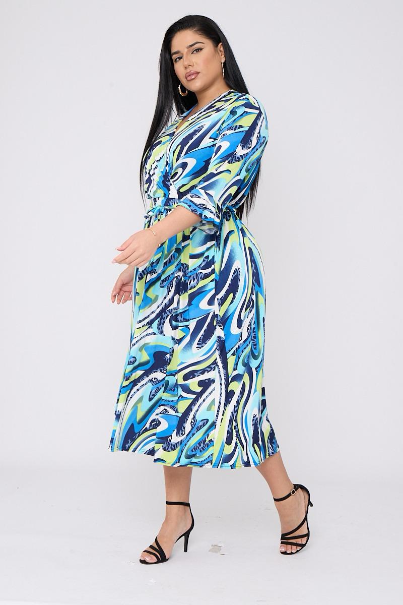 Swirl Pocketful Kjóll