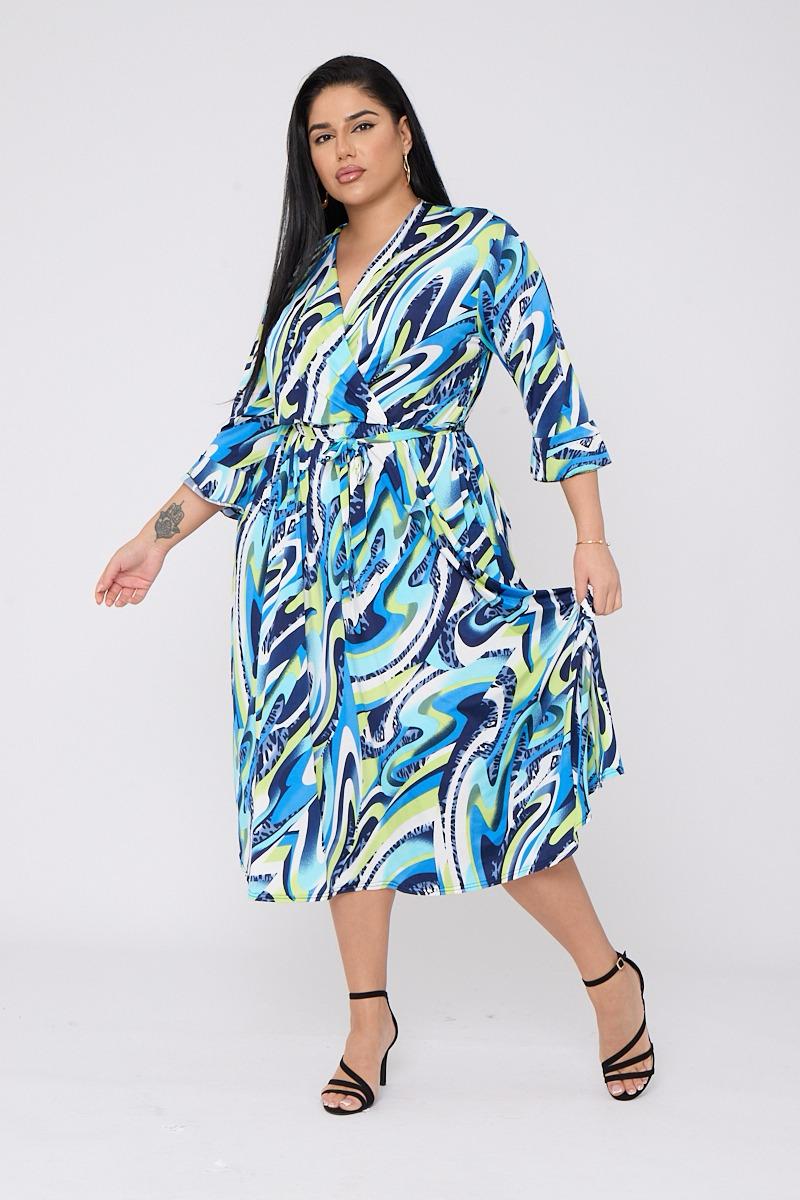 Swirl Pocketful Kjóll