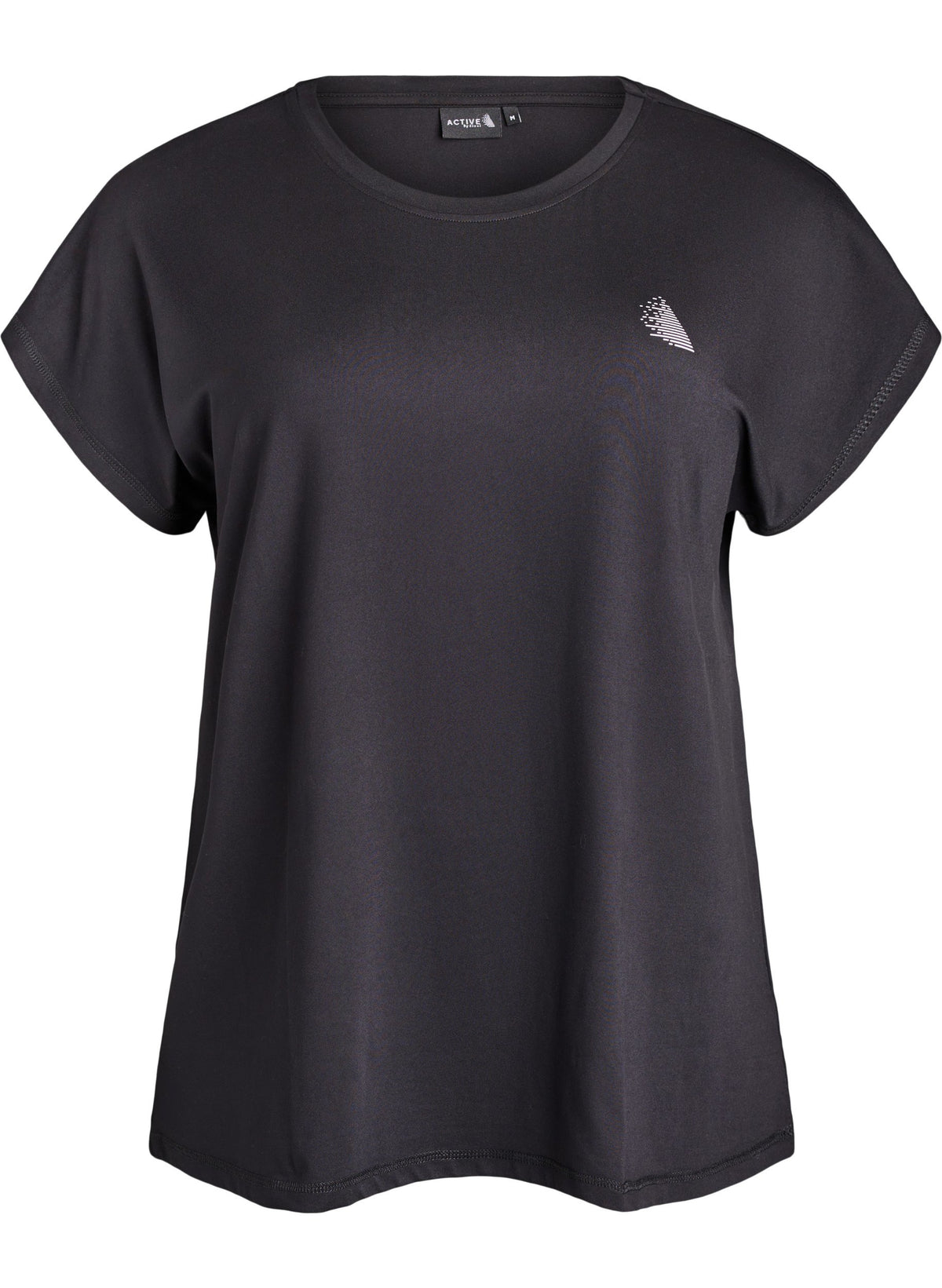 Active O-neck Bolur - Svartur