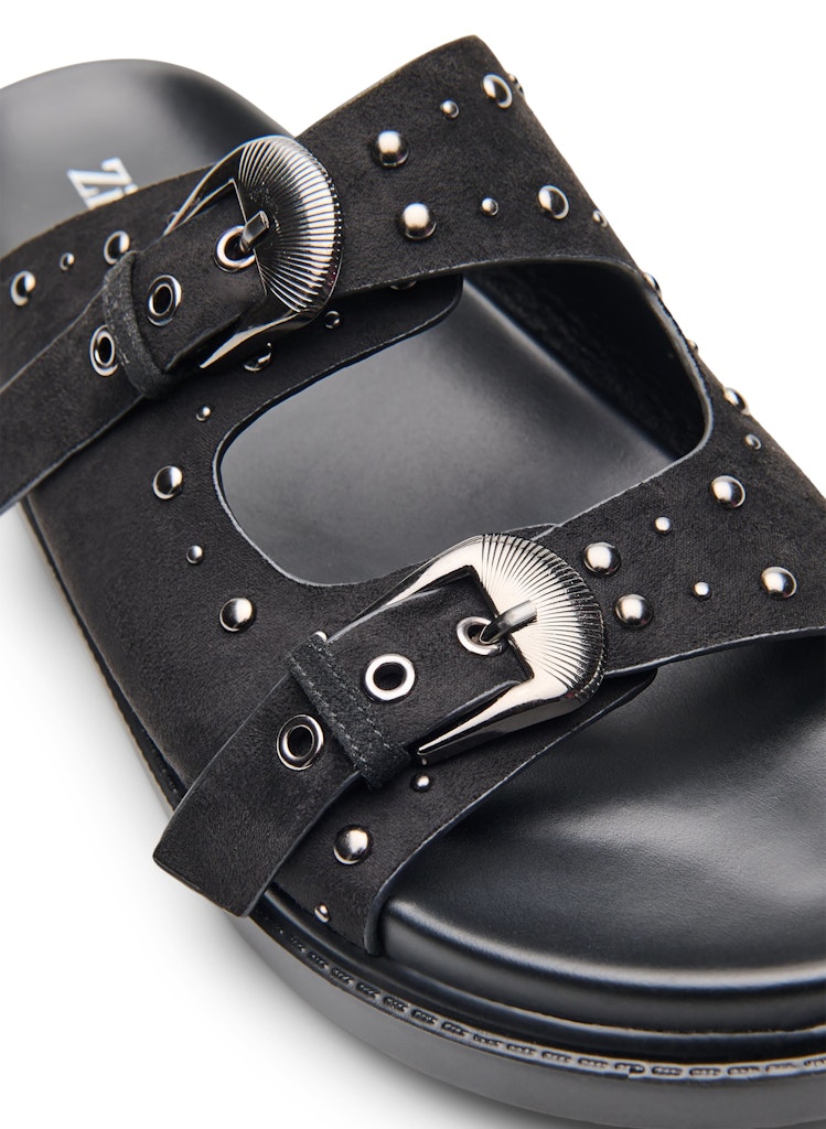 Kayla Studded Sandalar - Wide Fit