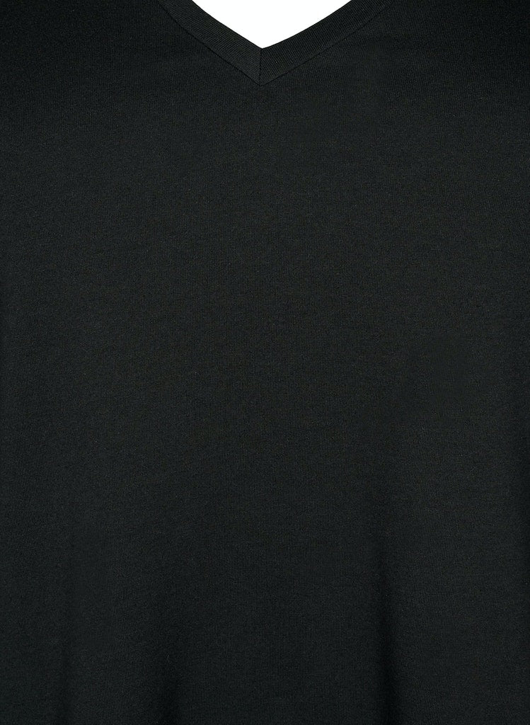 Katja V-neck Stuttermabolur