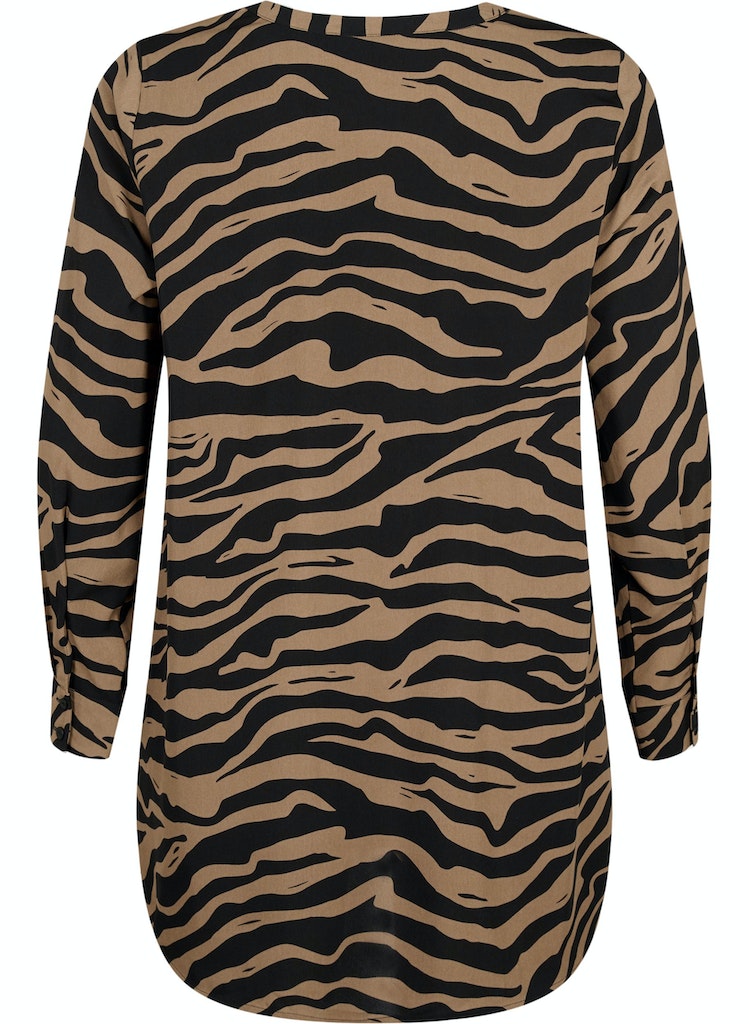 Brown Zebra Túnika