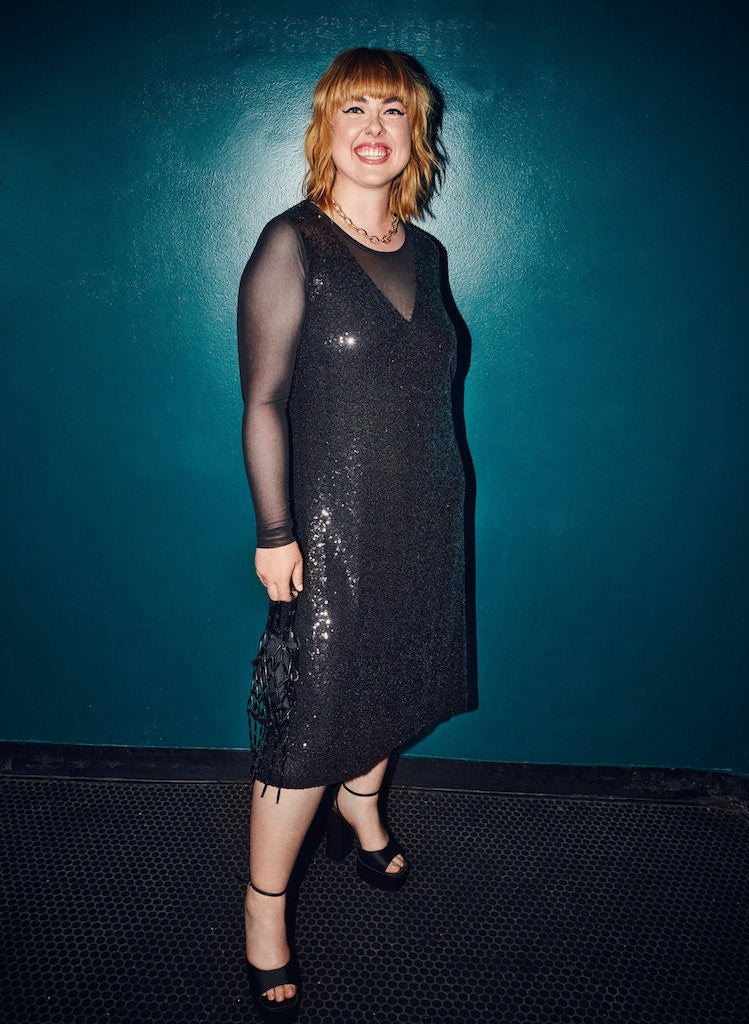 Malina Pallíettukjóll