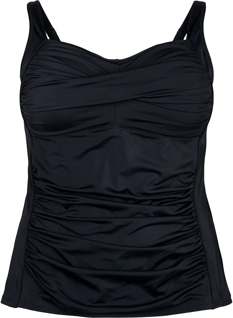 Zizzi Tankini Toppur - Black