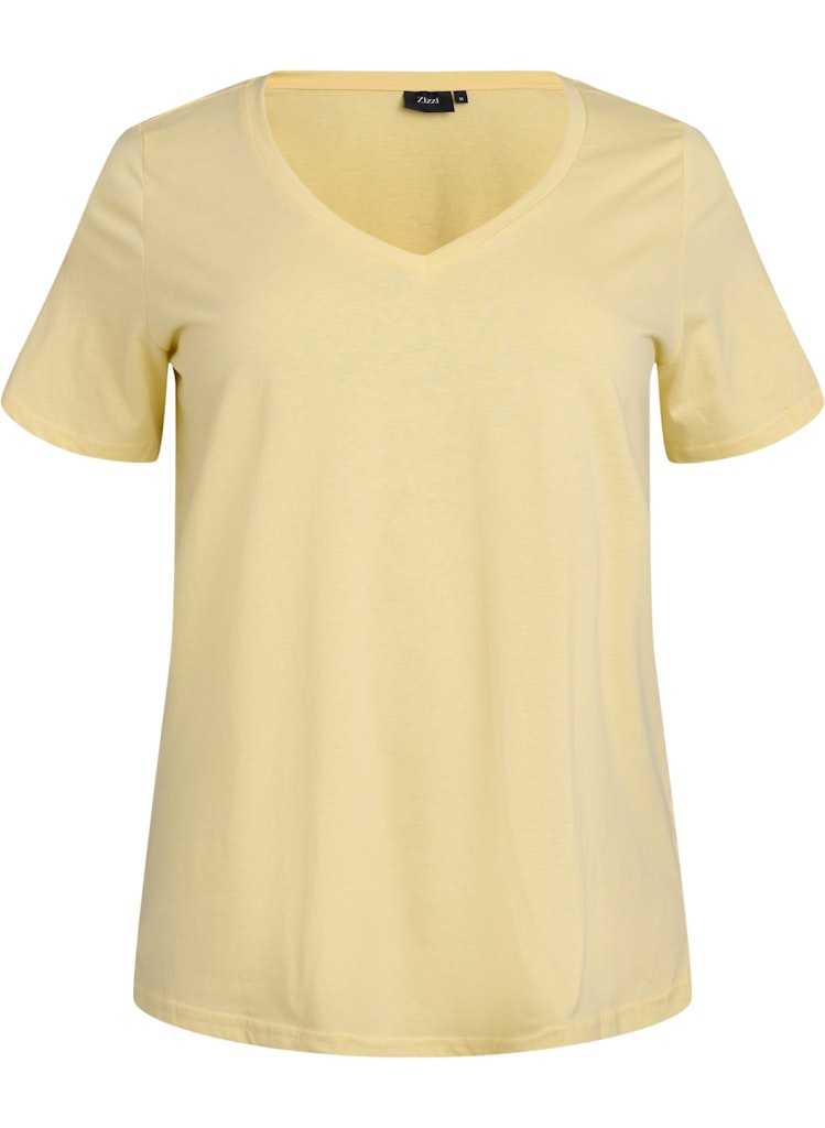 Katja V-neck Stuttermabolur