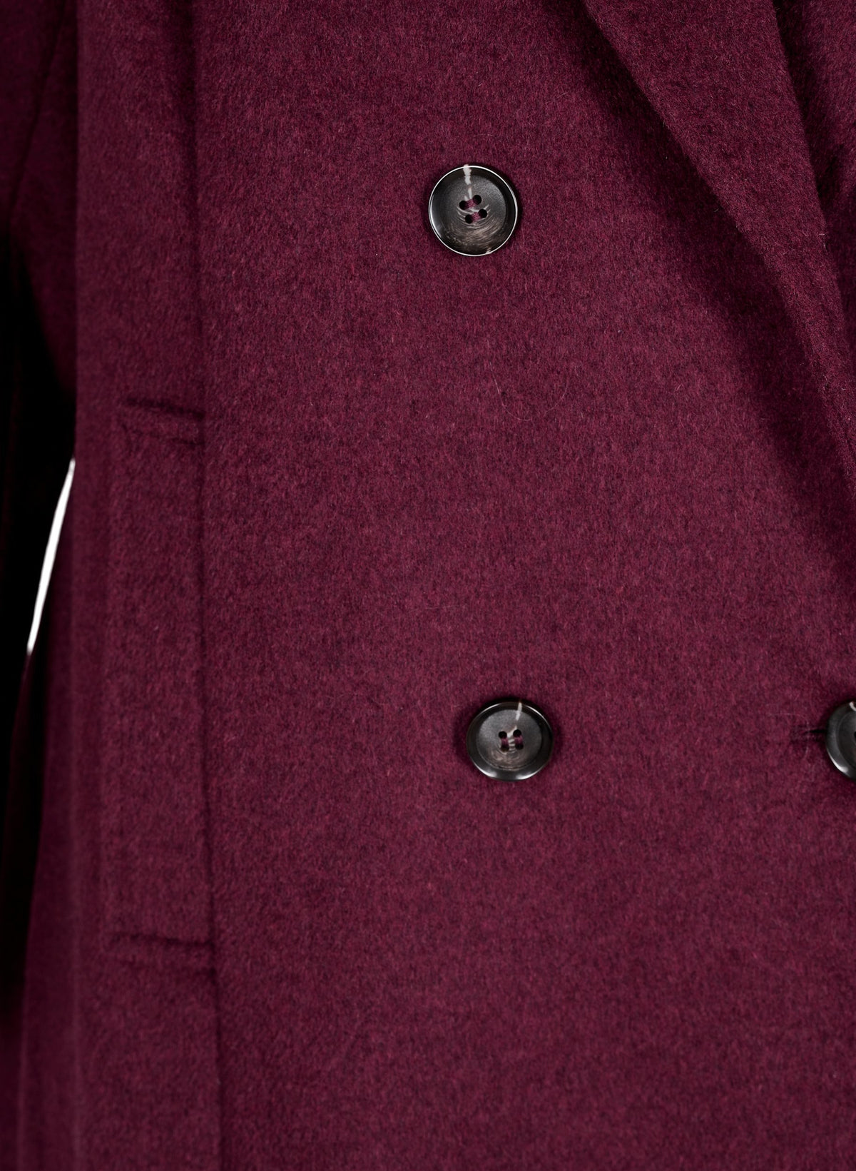 Vera Maroon Ullarkápa