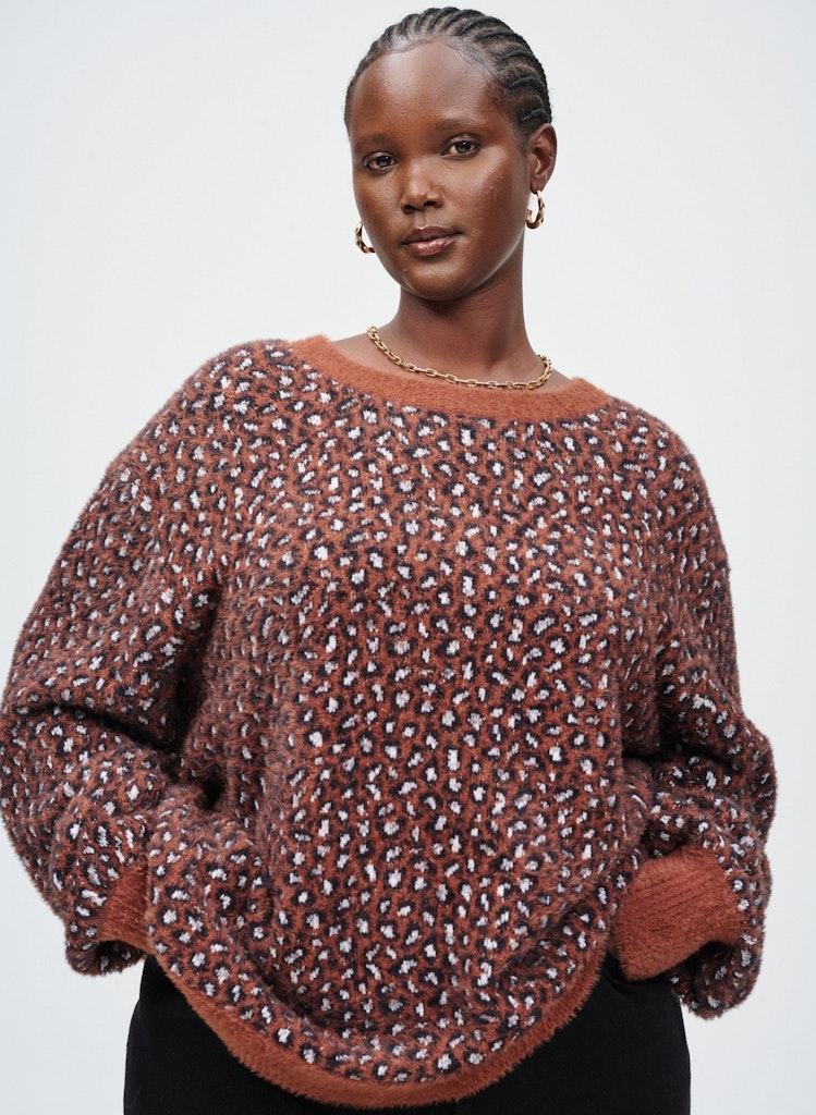 Frida Mahogany Peysa