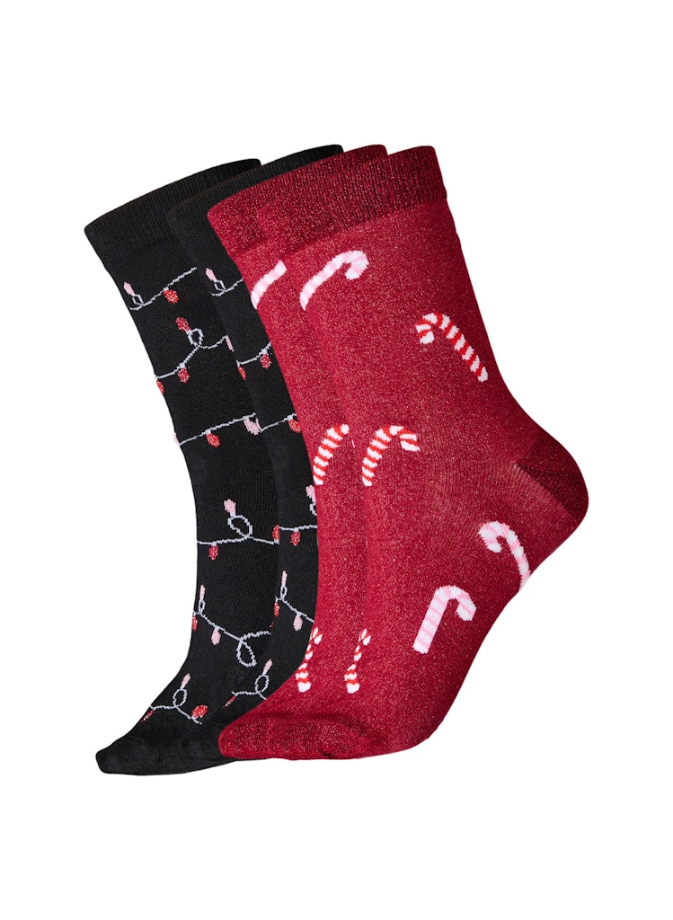 Zizzi Jólasokkar - 2 pör