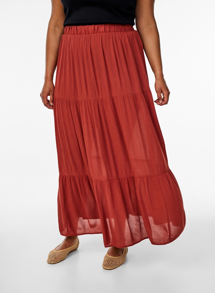 Tiered Rose Maxi Pils