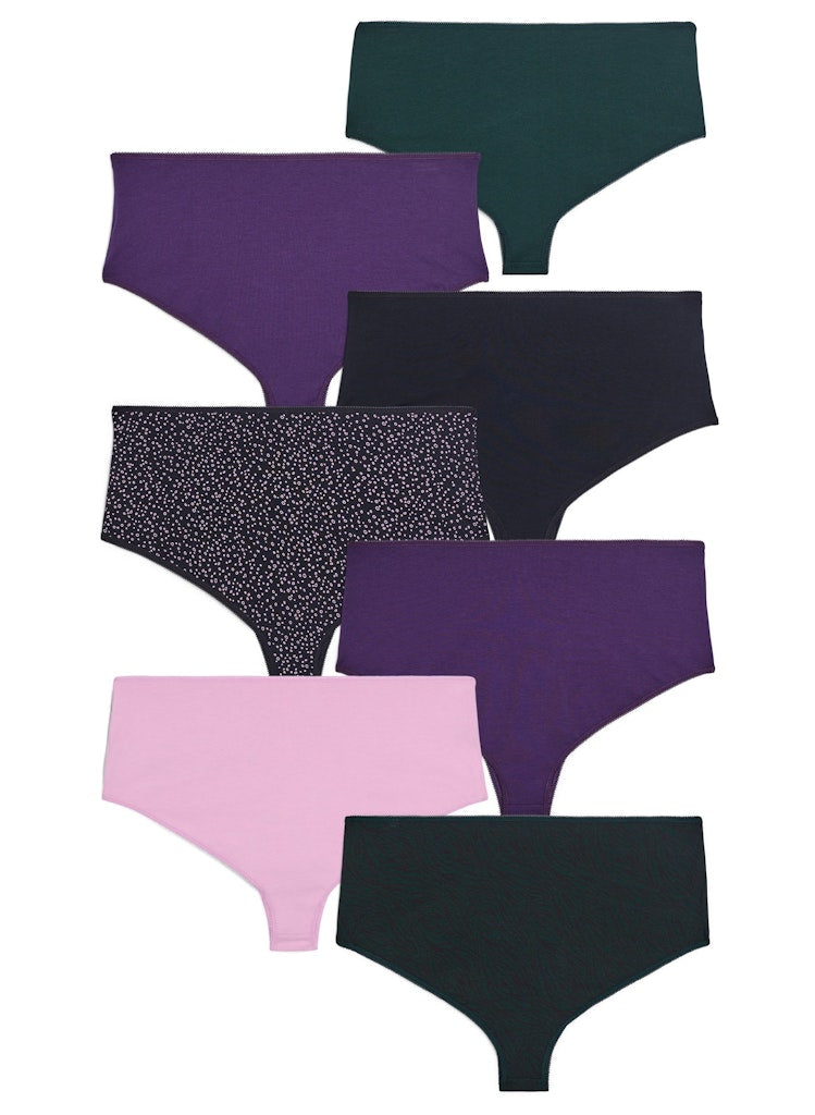 Week Blackberry Nærbuxur - 7 í pakka