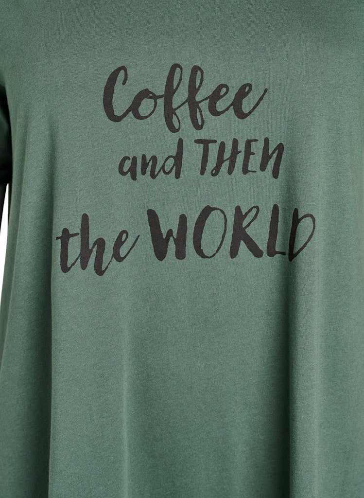 Garden Coffee Náttkjóll