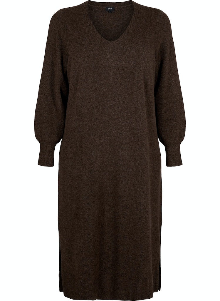 Vista V-neck Peysukjóll