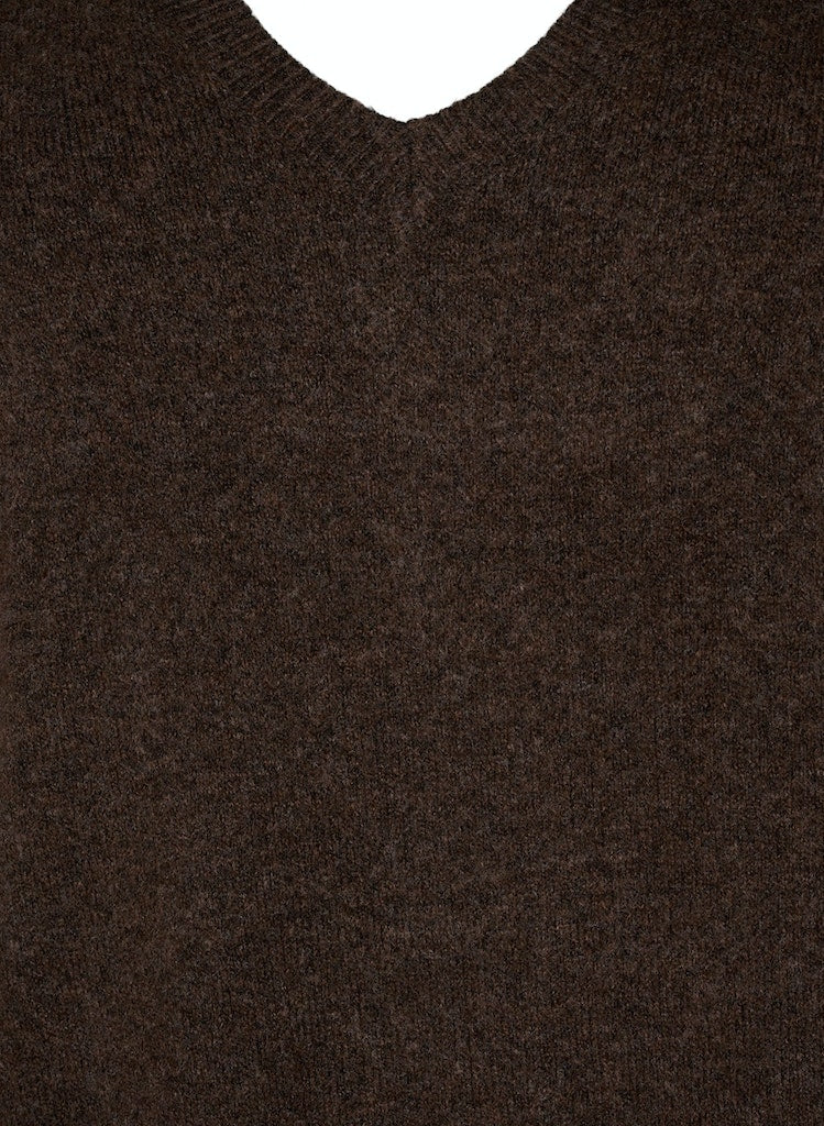 Vista V-neck Peysukjóll