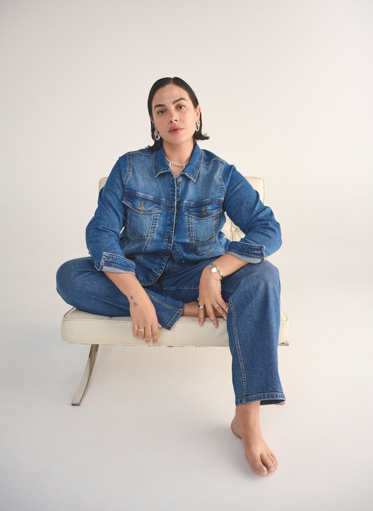 Olivia Gemma Jeans - Blue Denim