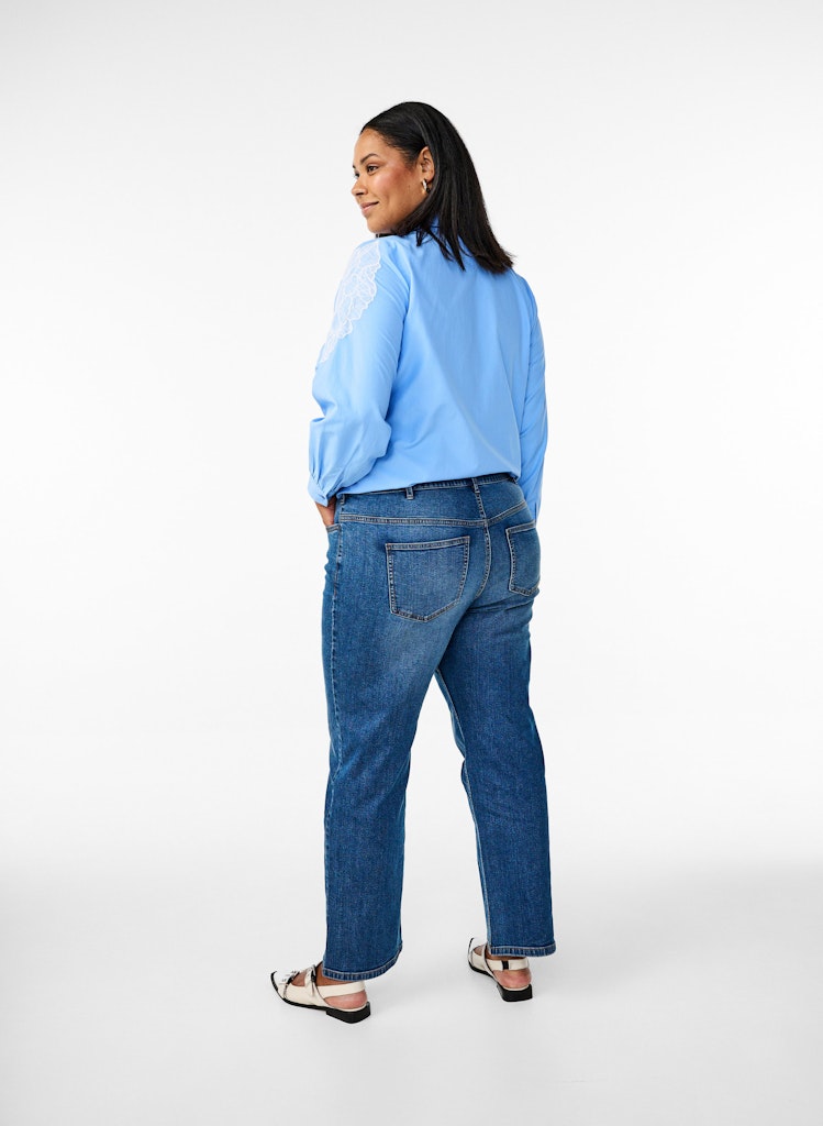 Olivia Gemma Jeans - Blue Denim