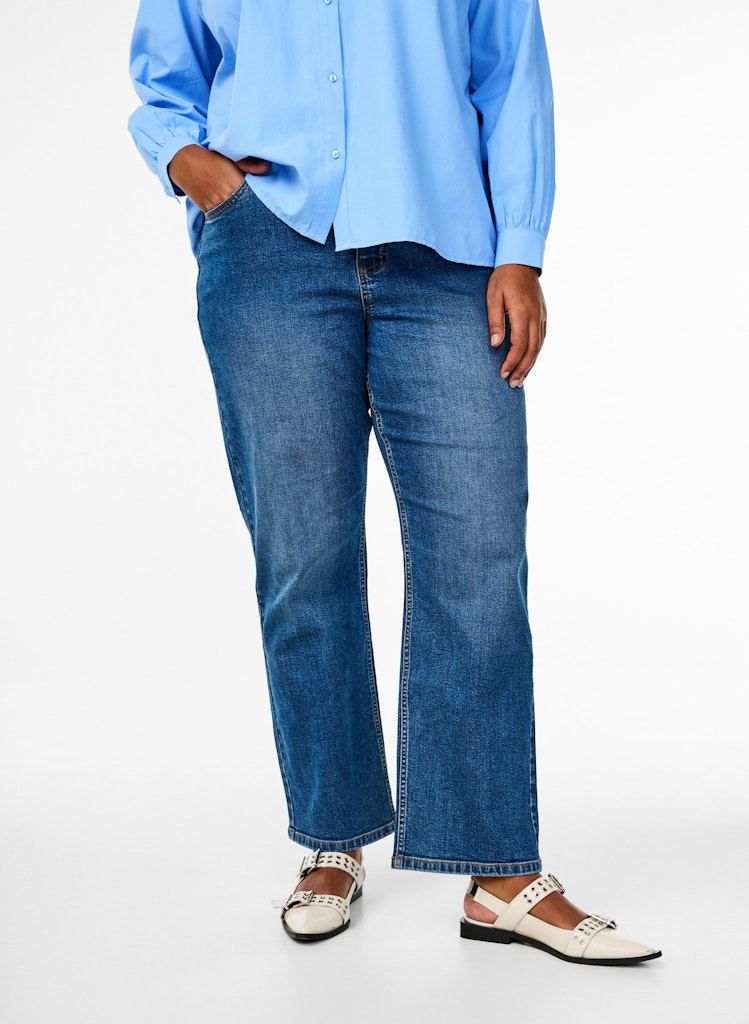 Olivia Gemma Jeans - Blue Denim