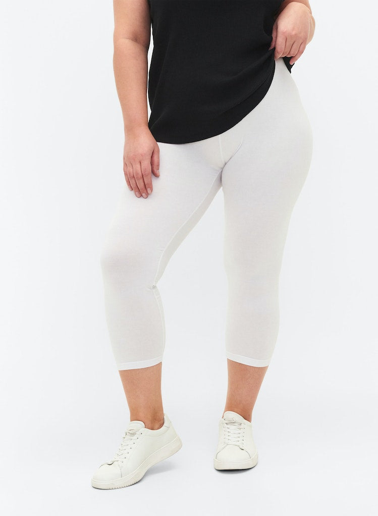 Noos Kvartleggings - Hvítar