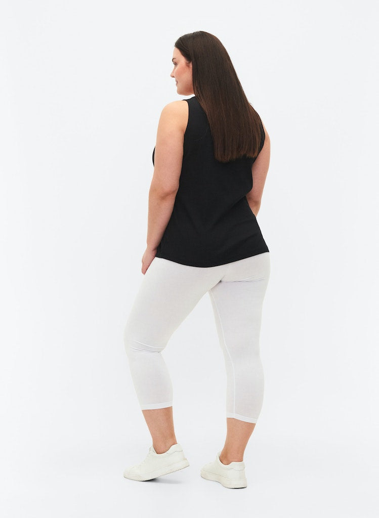 Noos Kvartleggings - Hvítar