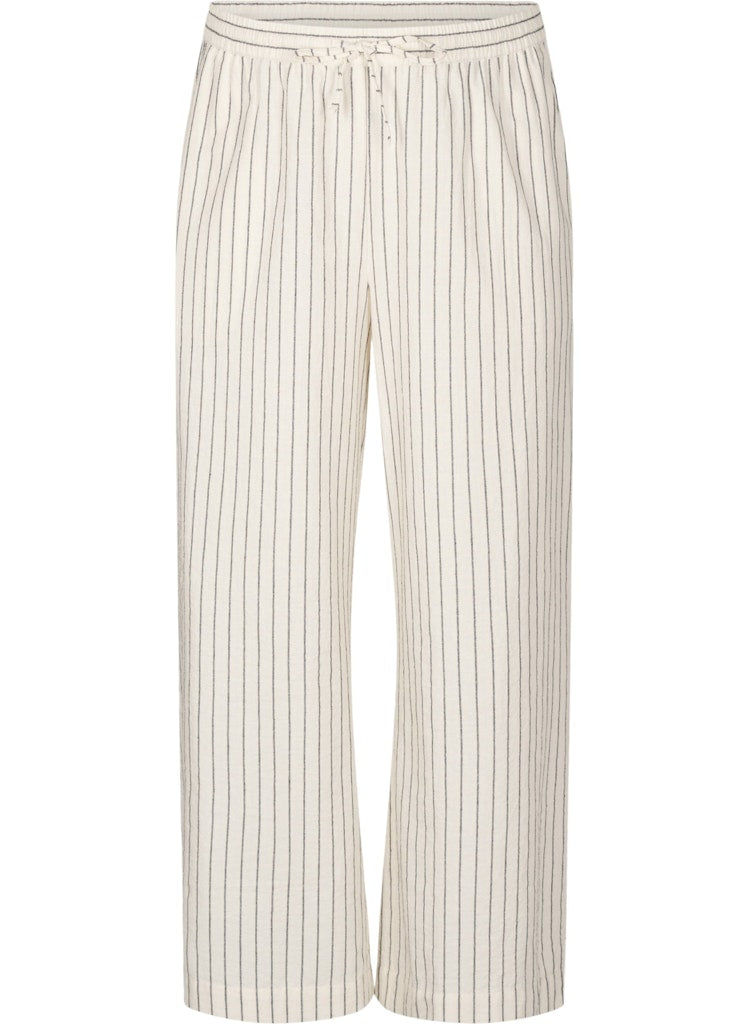 Lea White Stripe Buxur