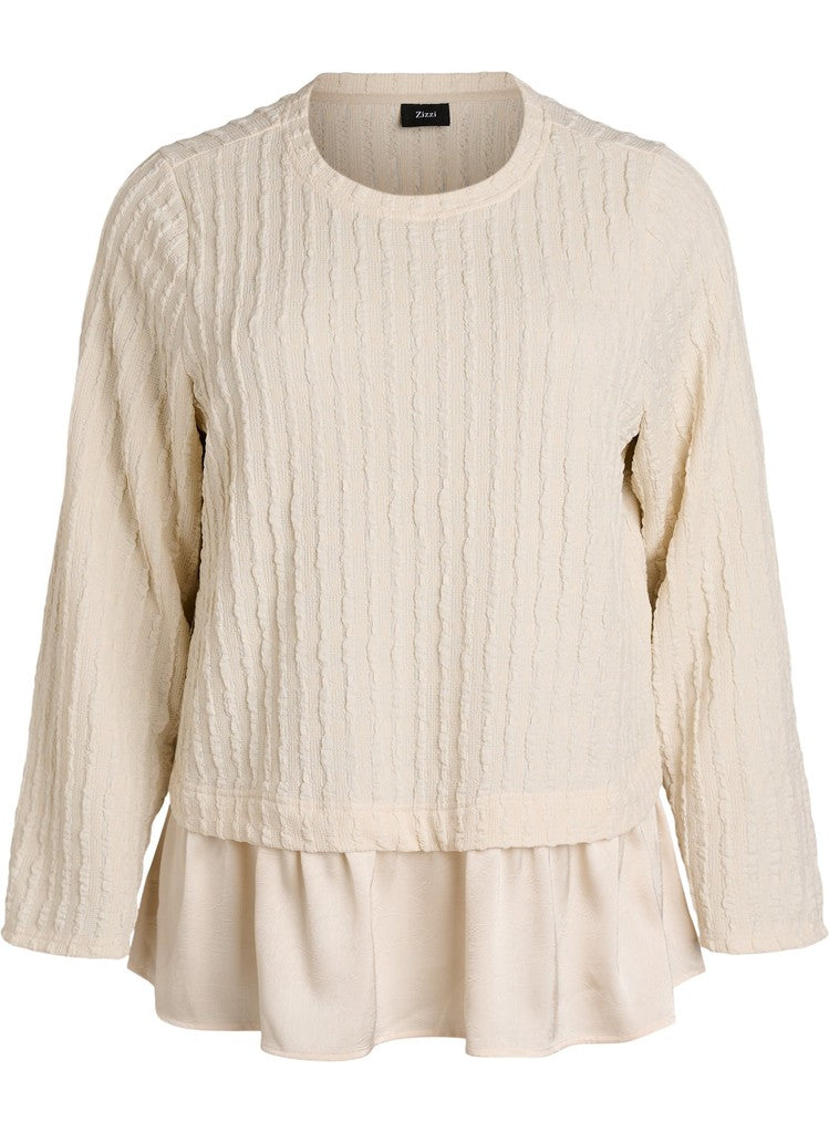 Ica Ruffle Peysa