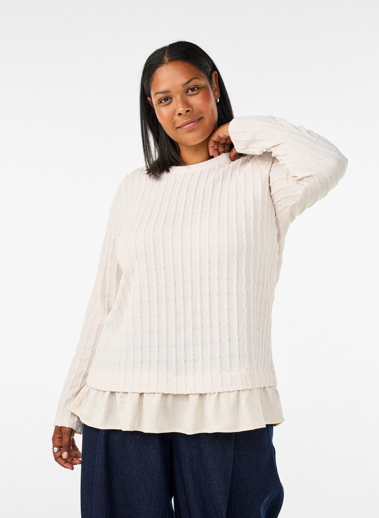 Ica Ruffle Peysa