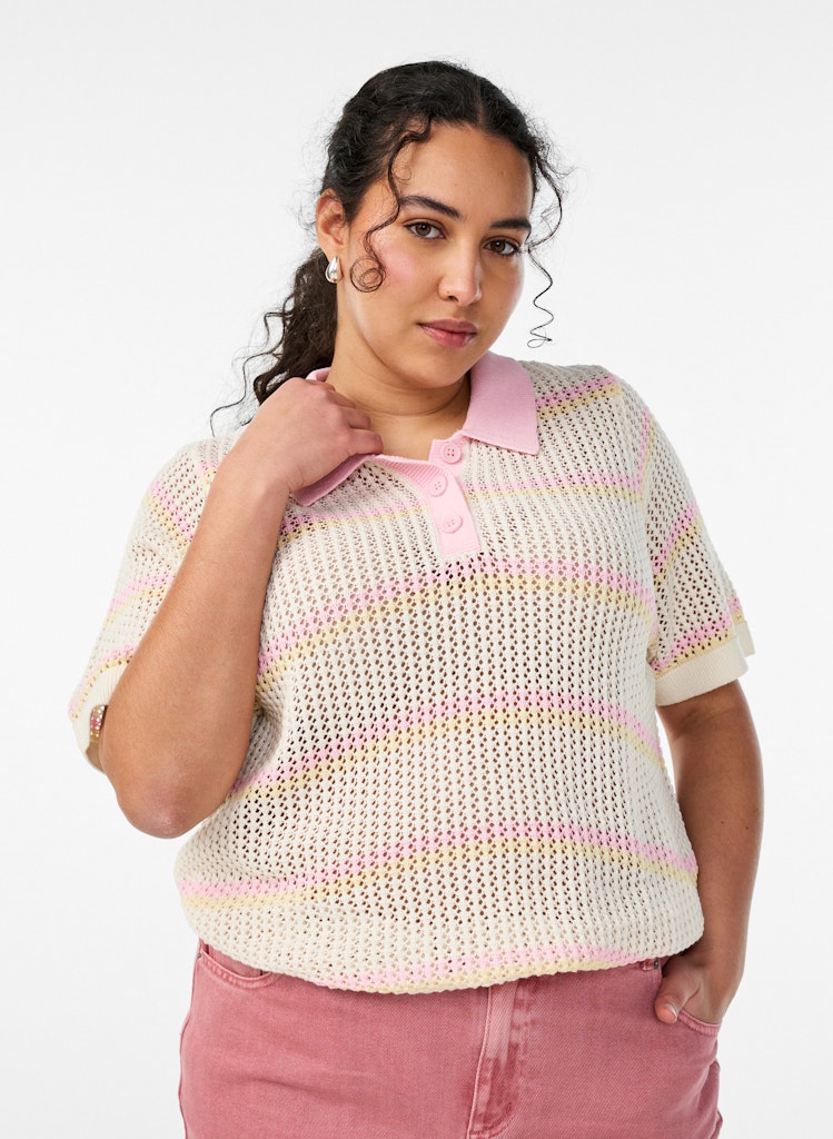 Emmi Crochet Polo