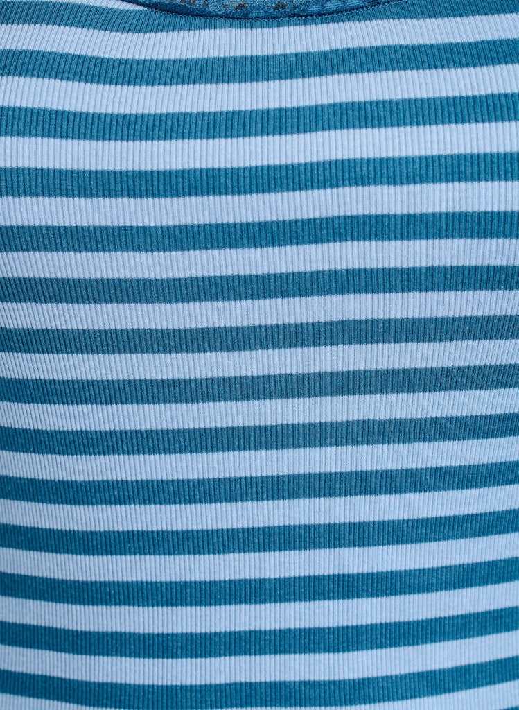 Liv Stripe Hlýrabolur - Midnight