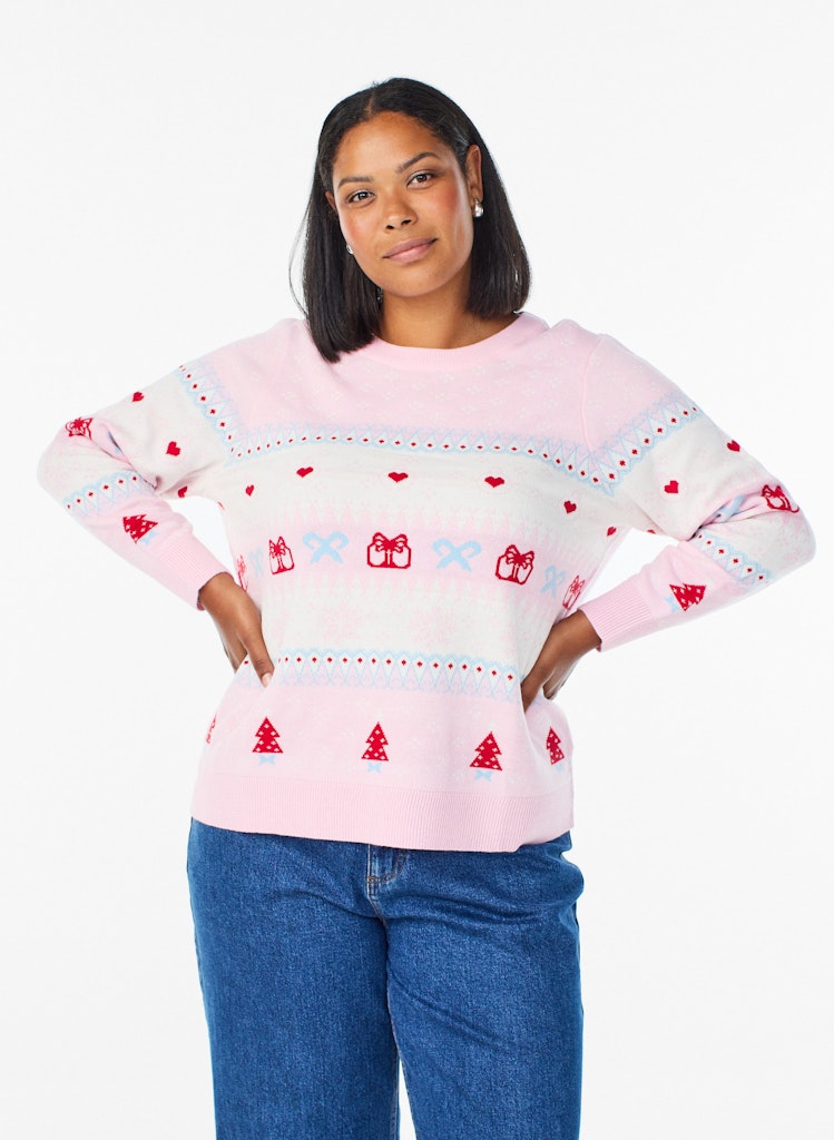 Pink Lady Jólapeysa