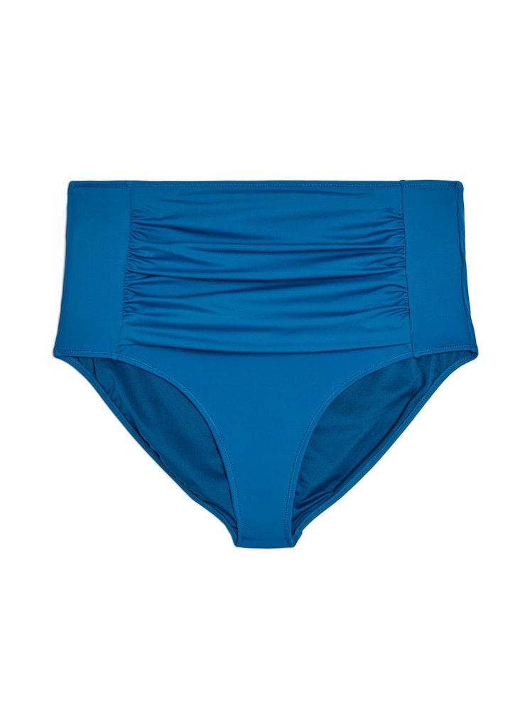 Solid Bikini Buxur - Sapphire