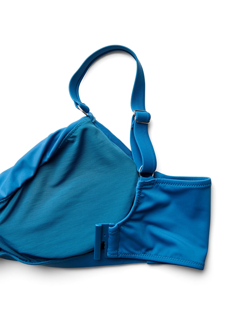 Solid Bikini Toppur - Sapphire