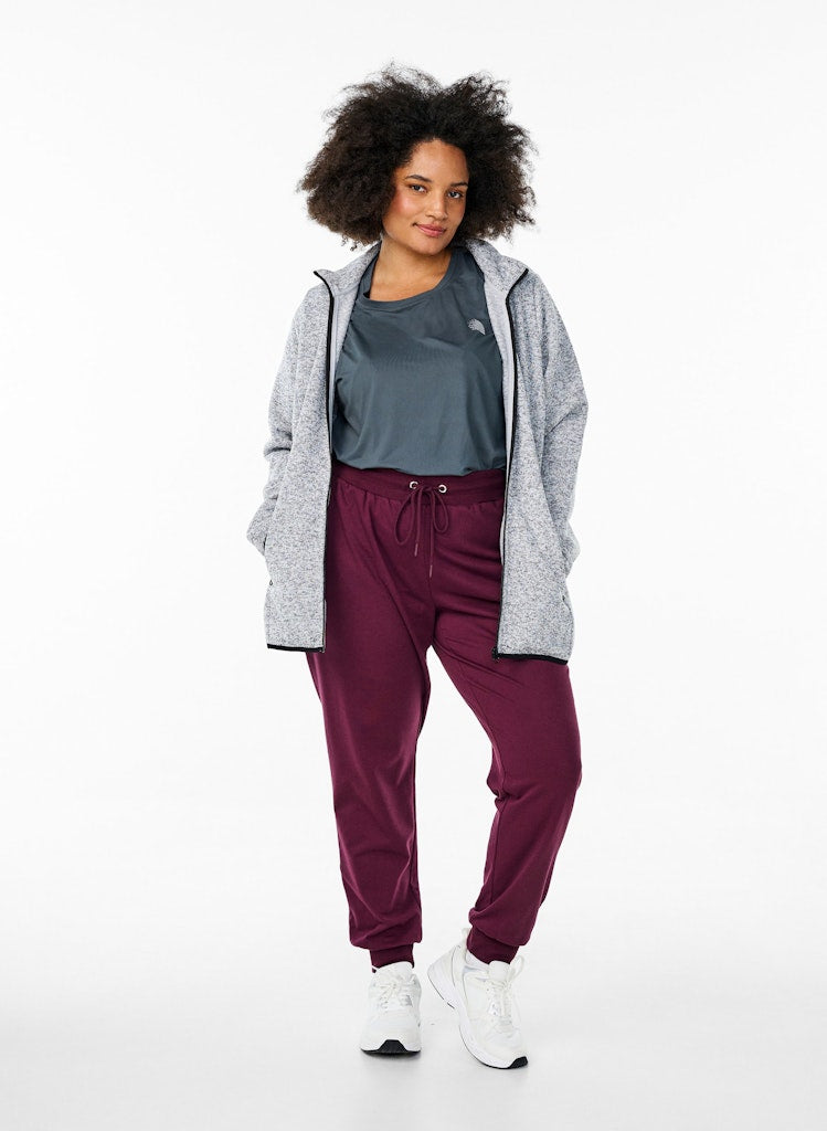 Light Grey Fleece peysa