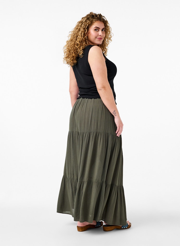 Tiered Rose Maxi Pils