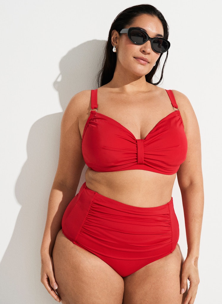 True Red Bikini Toppur