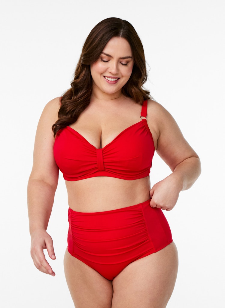 True Red Bikini Toppur