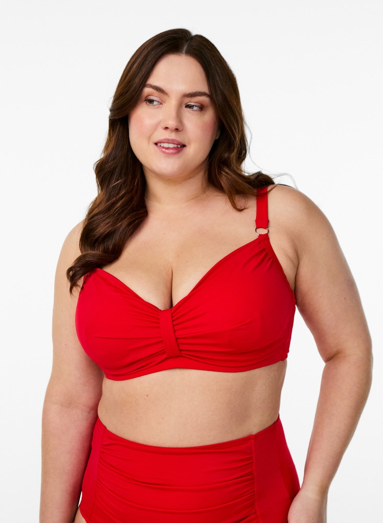 True Red Bikini Toppur